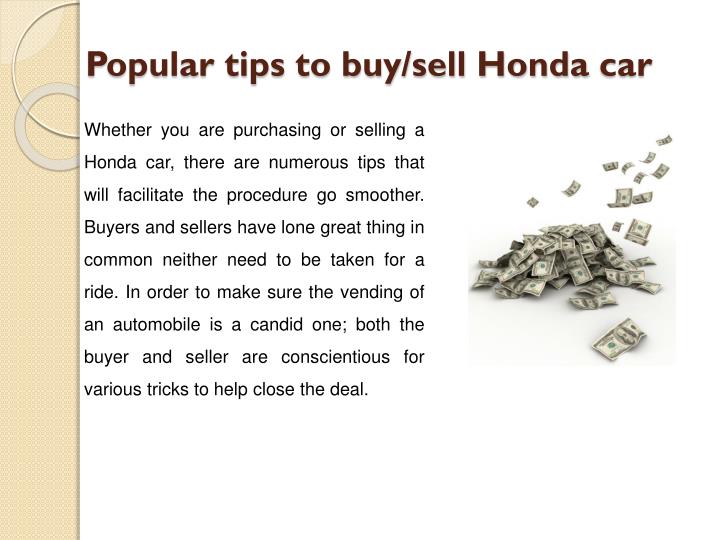 popular tips to buy sell honda car