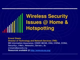 Wireless Security Issues @ Home &amp; Hotspotting