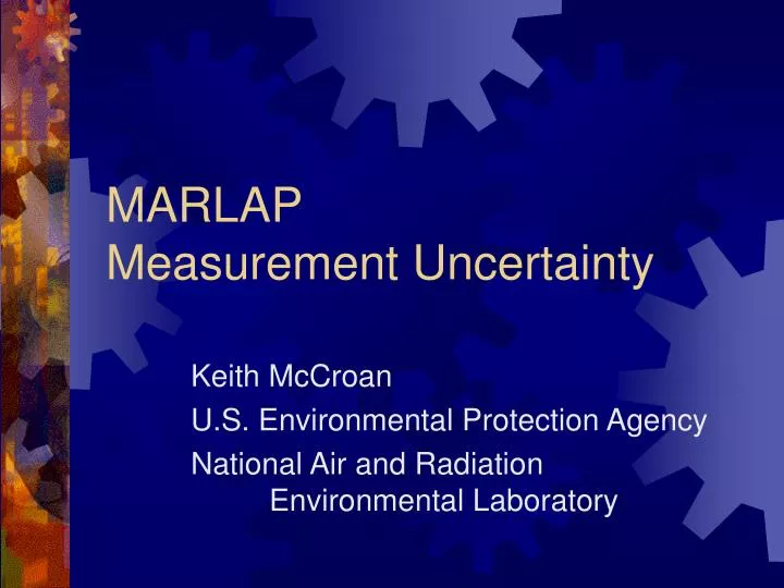 marlap measurement uncertainty