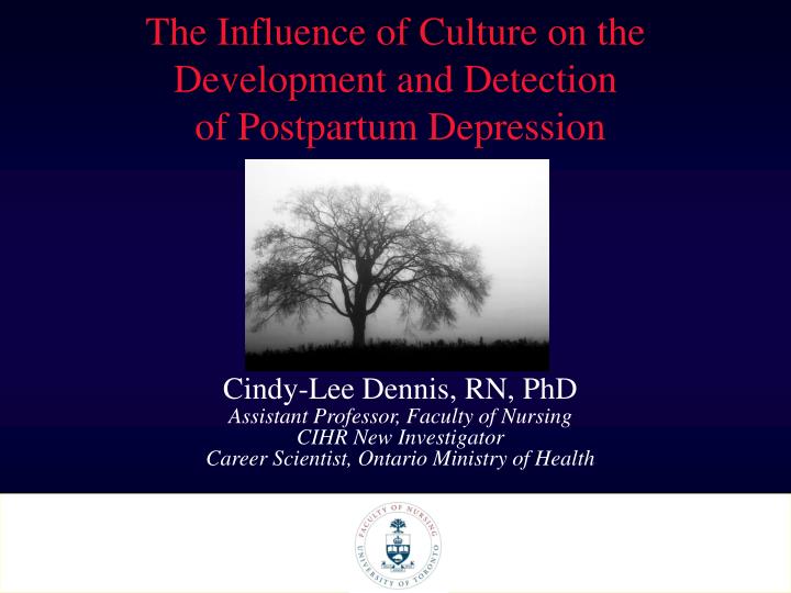 the influence of culture on the development and detection of postpartum depression