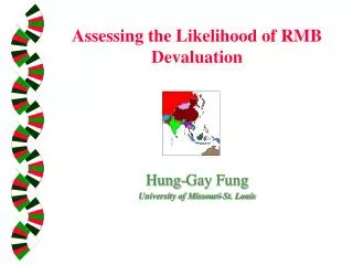 Assessing the Likelihood of RMB Devaluation