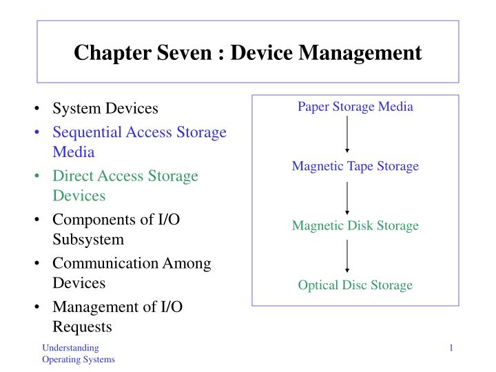 chapter seven device management