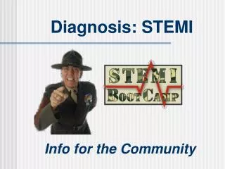 Diagnosis: STEMI