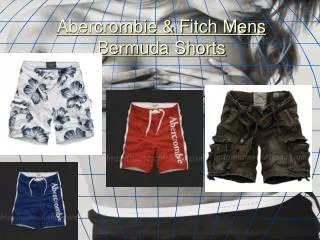 Abercrombie & Fitch Mens Bermuda Shorts
