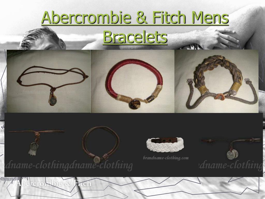 abercrombie and fitch bracelets