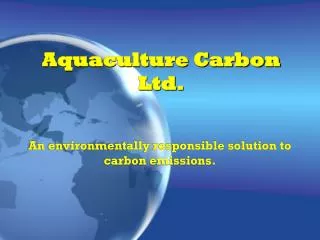 Aquaculture Carbon Ltd.