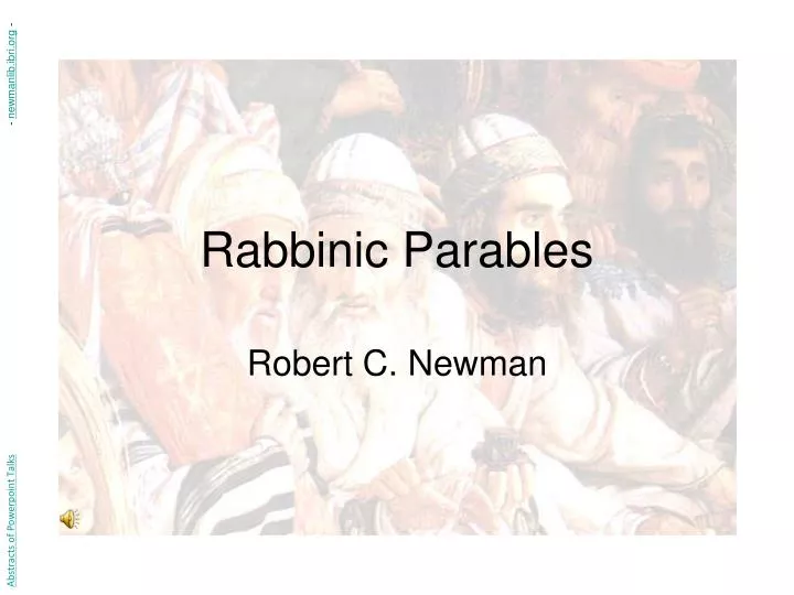 rabbinic parables