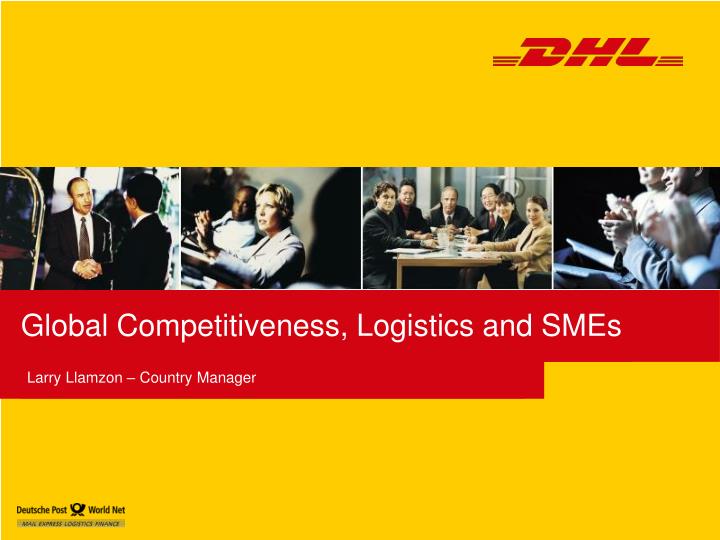 global competitiveness logistics and smes
