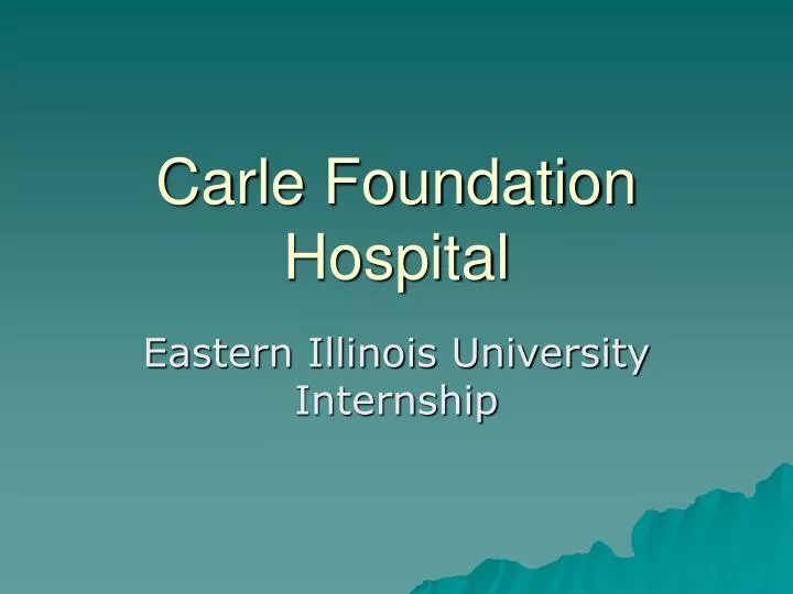 carle foundation hospital