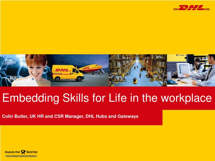 embedding skills for life in the workplace