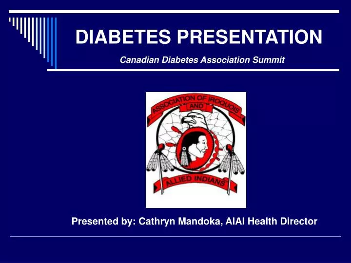 diabetes presentation