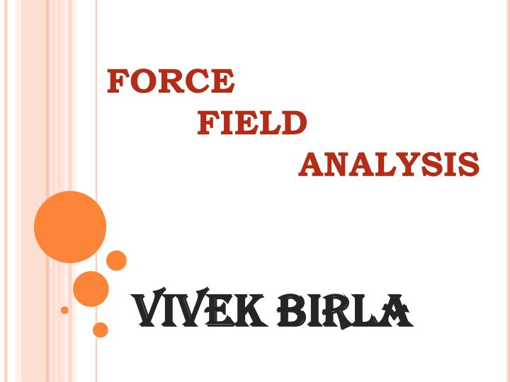 force field analysis
