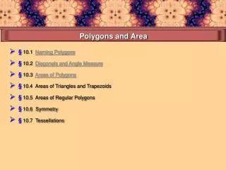 Polygons and Area