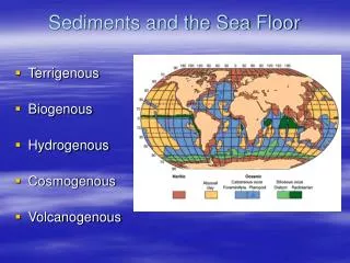 Sediments and the Sea Floor