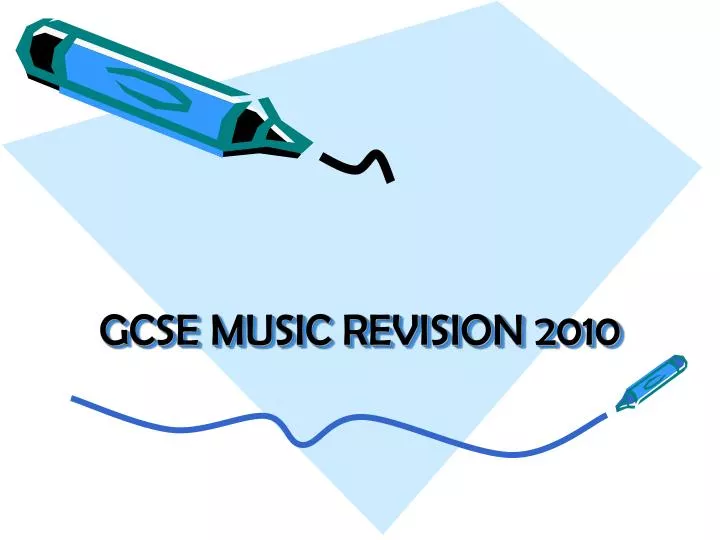 gcse music revision 2010