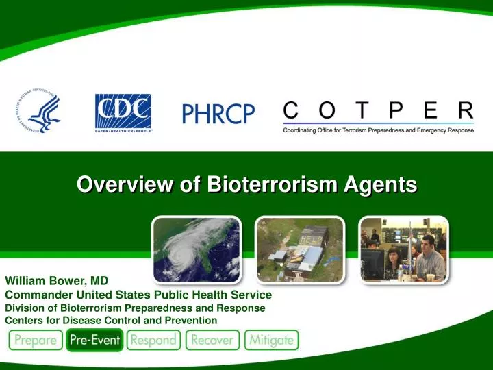 overview of bioterrorism agents