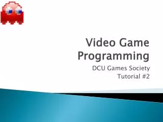 Video Game Programming