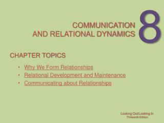 Communication and relational dynamics