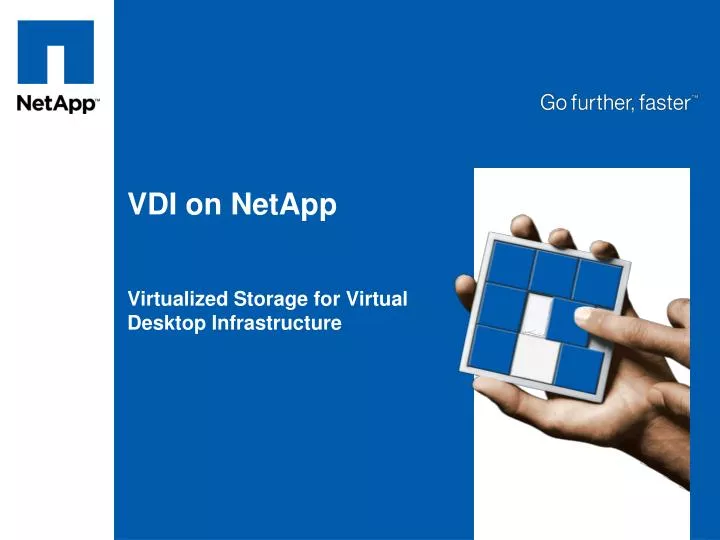 vdi on netapp virtualized storage for virtual desktop infrastructure