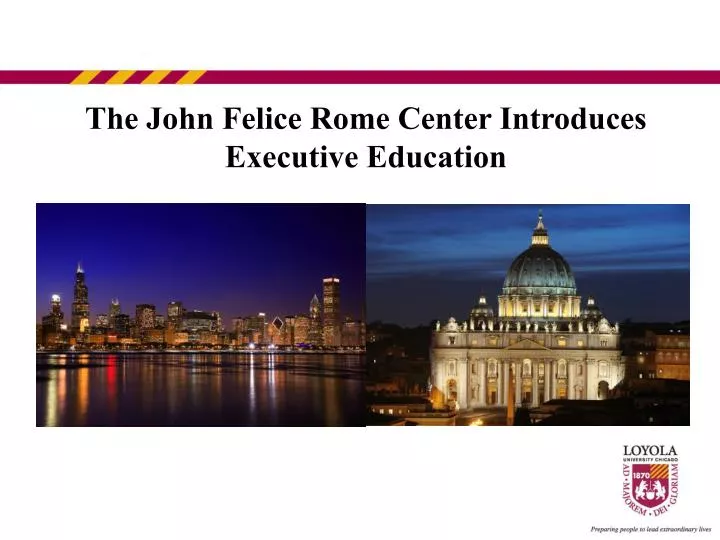 the john felice rome center introduces executive education