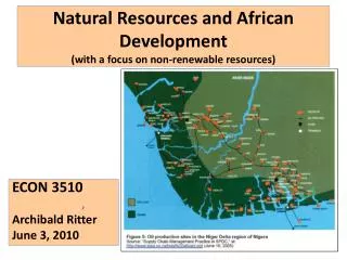 Natural Resources and African Development (with a focus on non-renewable resources)