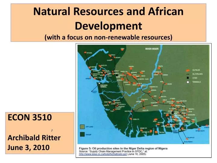 natural resources and african development with a focus on non renewable resources