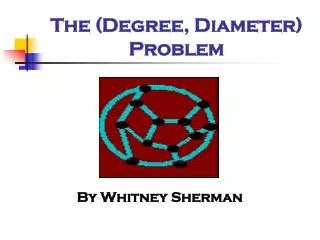 The (Degree, Diameter) Problem