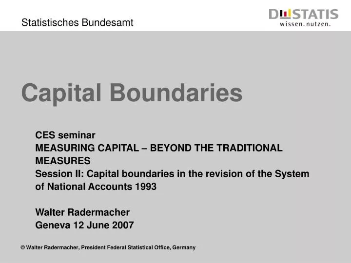 capital boundaries