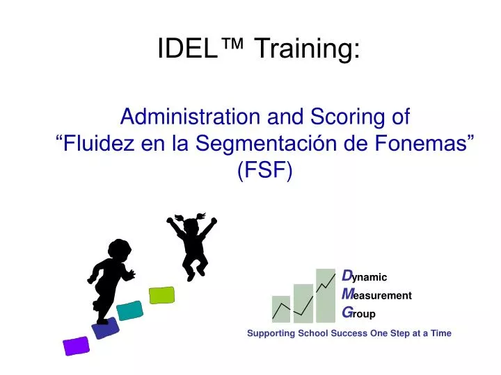 administration and scoring of fluidez en la segmentaci n de fonemas fsf