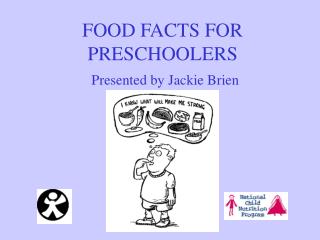 FOOD FACTS FOR PRESCHOOLERS