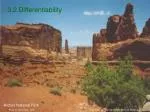 3.2 Differentiability - slide 1