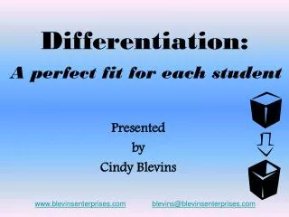 Differentiation: