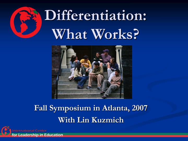 differentiation what works