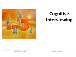 Cognitive Interviewing