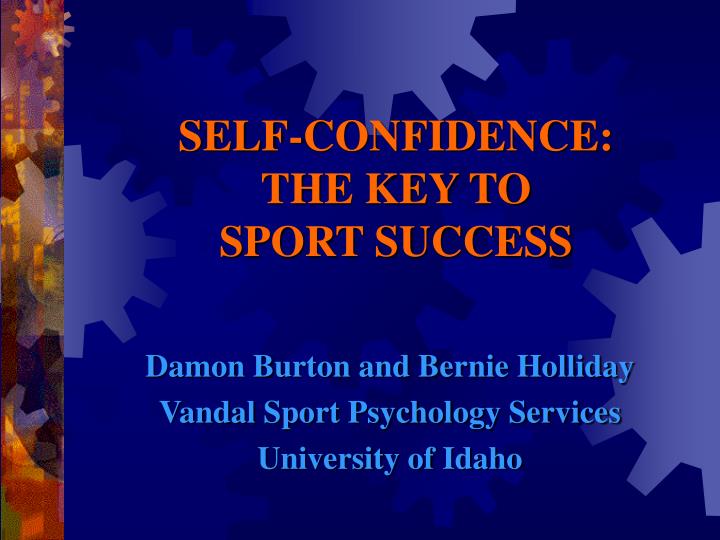 self confidence the key to sport success