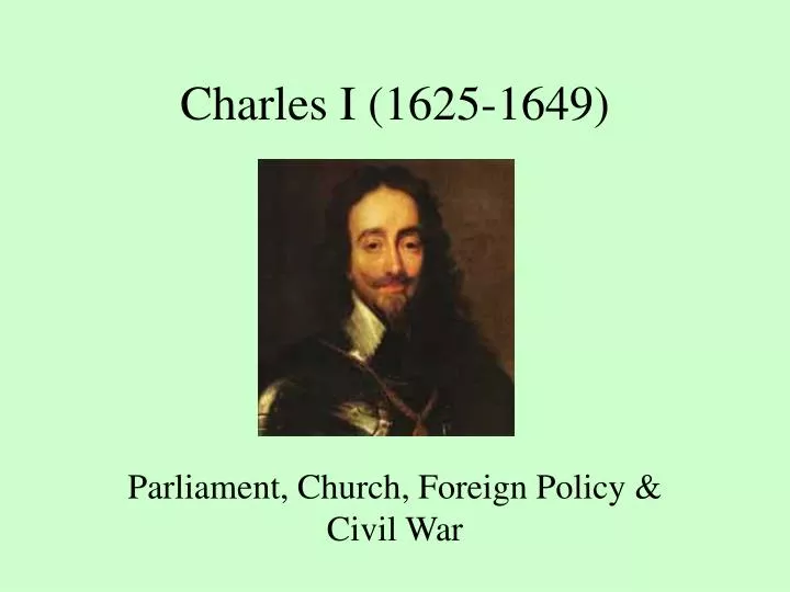 charles i 1625 1649