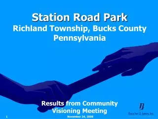 Station Road Park Richland Township, Bucks County Pennsylvania Results from Community Visioning Meeting