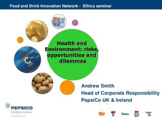 Food and Drink Innovation Network - Ethics seminar