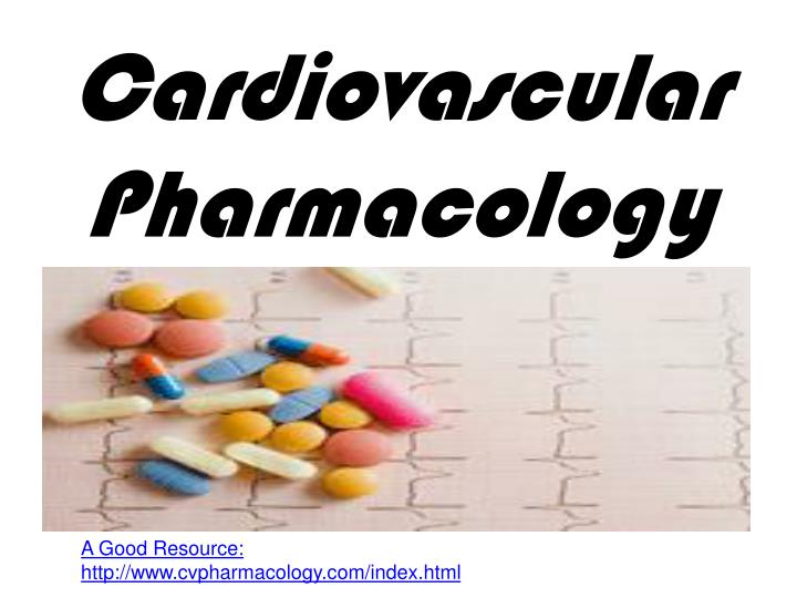 cardiovascular pharmacology