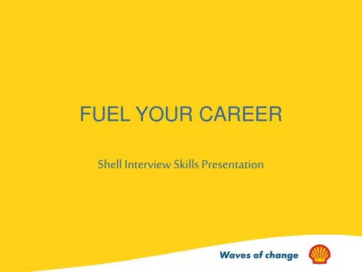 fuel your career