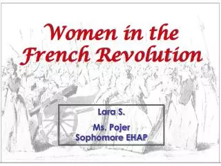 Women in the French Revolution