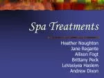 Spa Treatments - slide 1