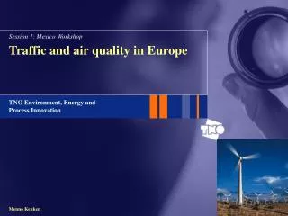 Traffic and air quality in Europe