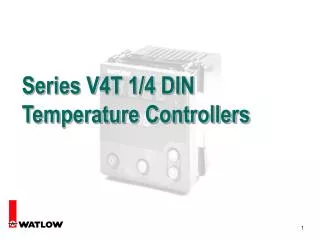 Series V4T 1/4 DIN Temperature Controllers
