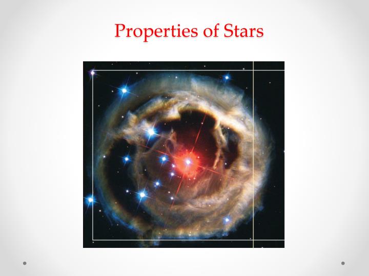 properties of stars