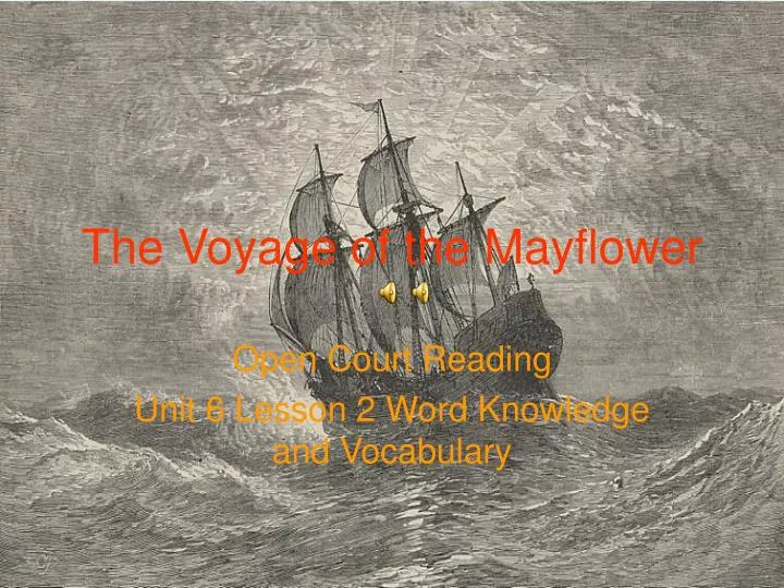 the voyage of the mayflower