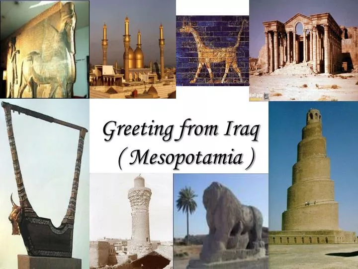 greeting from iraq mesopotamia