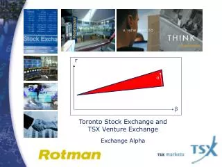 Toronto Stock Exchange and TSX Venture Exchange Exchange Alpha