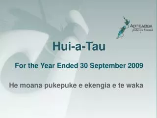 For the Year Ended 30 September 2009