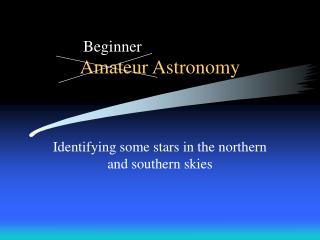 Amateur Astronomy